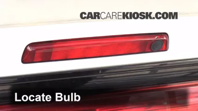 2013 Dodge Charger SE 3.6L V6 FlexFuel Luces Luz de freno central (reemplazar foco)